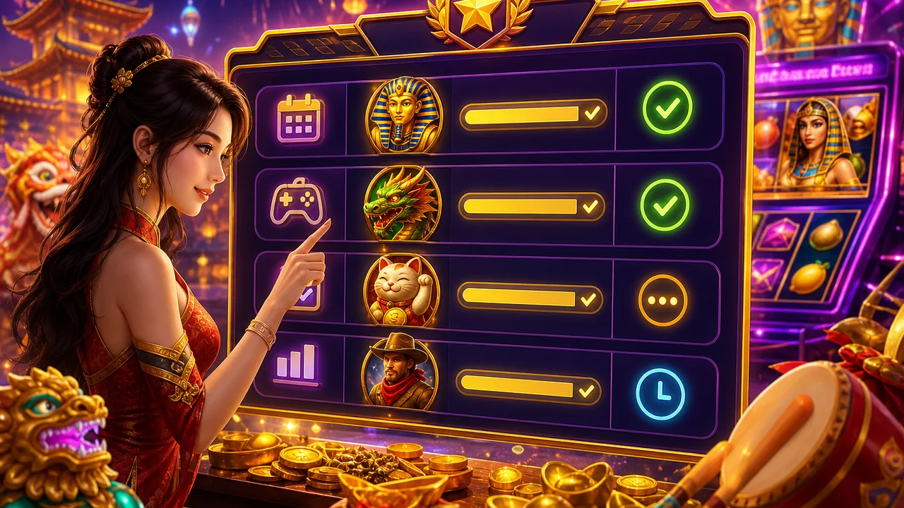 Bảng kiểm bốn dòng để rà soát thể lệ sự kiện slot New88