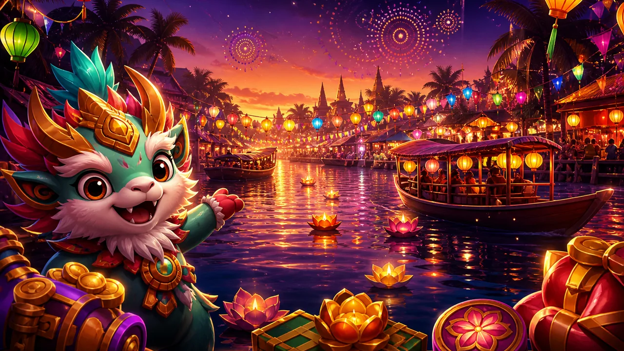 Sông nước, chợ đêm và lễ hội: New88 slot chủ đề Đông Nam Á nào đáng khám phá?