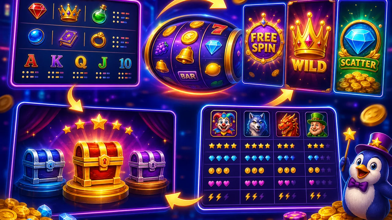 Khám phá bonus theo từng vòng quay: cách so sánh game slot theo cơ chế thưởng New88