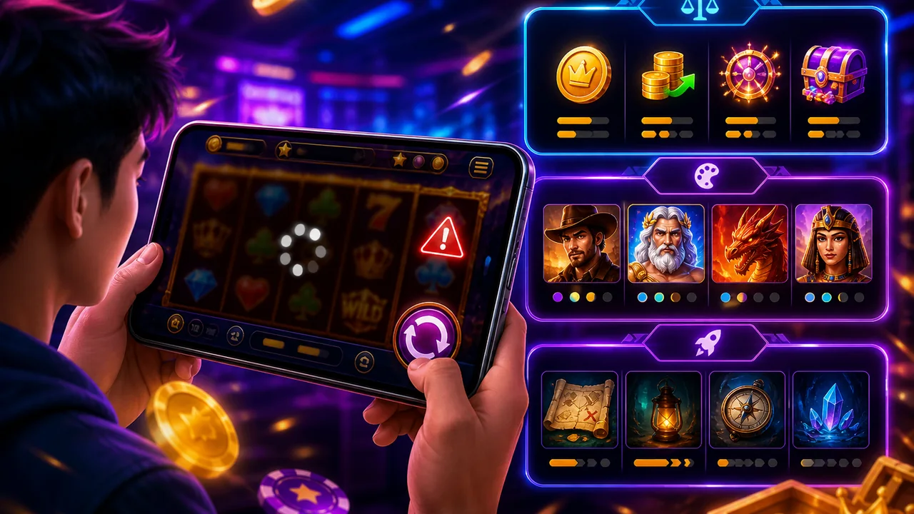 Mẹo xử lý slot mobile tải chậm trên New88 và cách chọn game dễ khám phá
